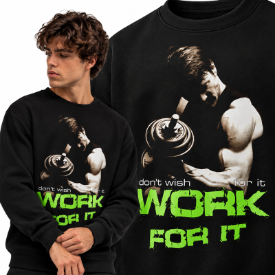 BLUZA NA SIŁOWNIĘ   WORK FOR
